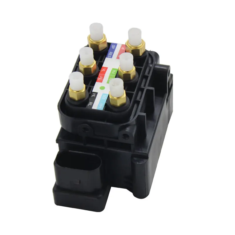 4f0616013 Air Spring Suspension Ride Supply Solenoid Valve Block For