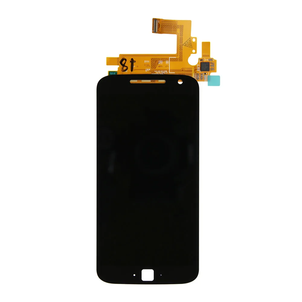 

2018 wholesale mobile phone lcd touch screen for moto g4 plus lcd displays digitizer assembly, Black white