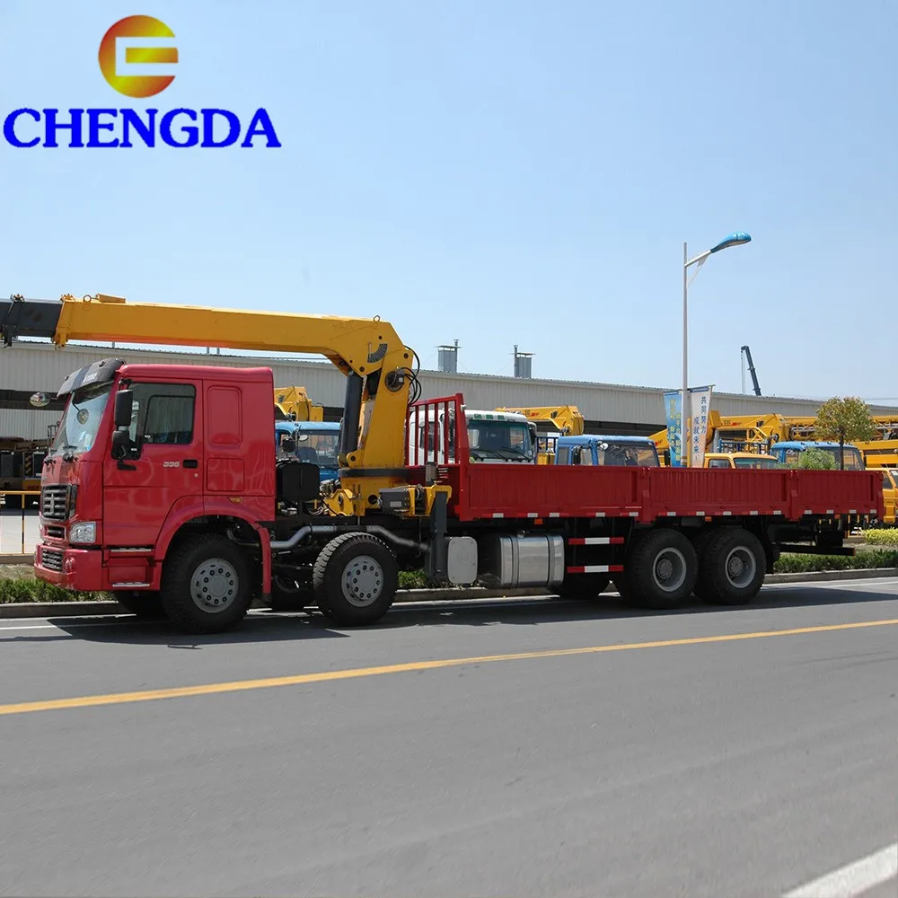 Sinotruk Howo Heavy Duty 8x4 15tons 20tons Truck Crane - Buy Truck ...