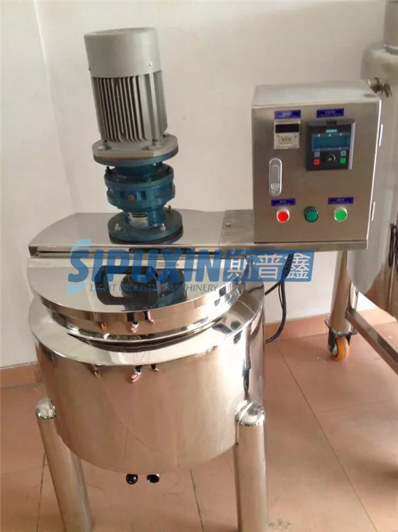 100L jacket kettle with agitator
