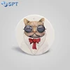 Heat transfer two sides printing ceramic sublimation blank ornament Bell shape