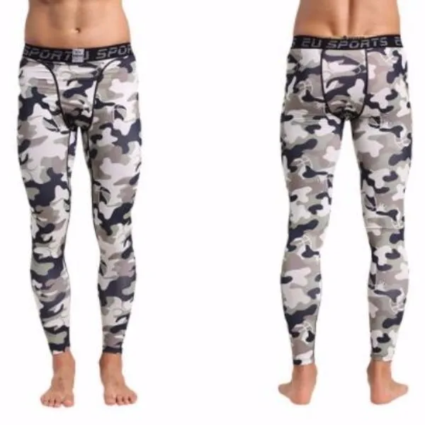 camo running pants