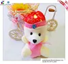 key holder doll gift top quality mini teddy bear with keyring