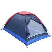 

Drop shipping hot sale 2 Persons Camping Tent Single Layer Beach Outdoor Travel Windproof Waterproof Summer Awning Tent with Bag