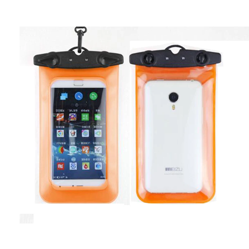 

Universal Waterproof Phone Case for iphone Case Waterproof bag For phone PVC Swimming Waterproof case, White/grey/pink/purple/blue/orange/yellow/green