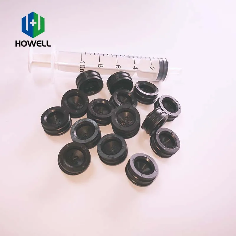 Manufacture Syringe Plungers Rubber Stopper Medical Syringe Piston