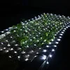 Programmable Triangle Large RGB Christmas Solar Fish Christmas Led Net Fairi Light
