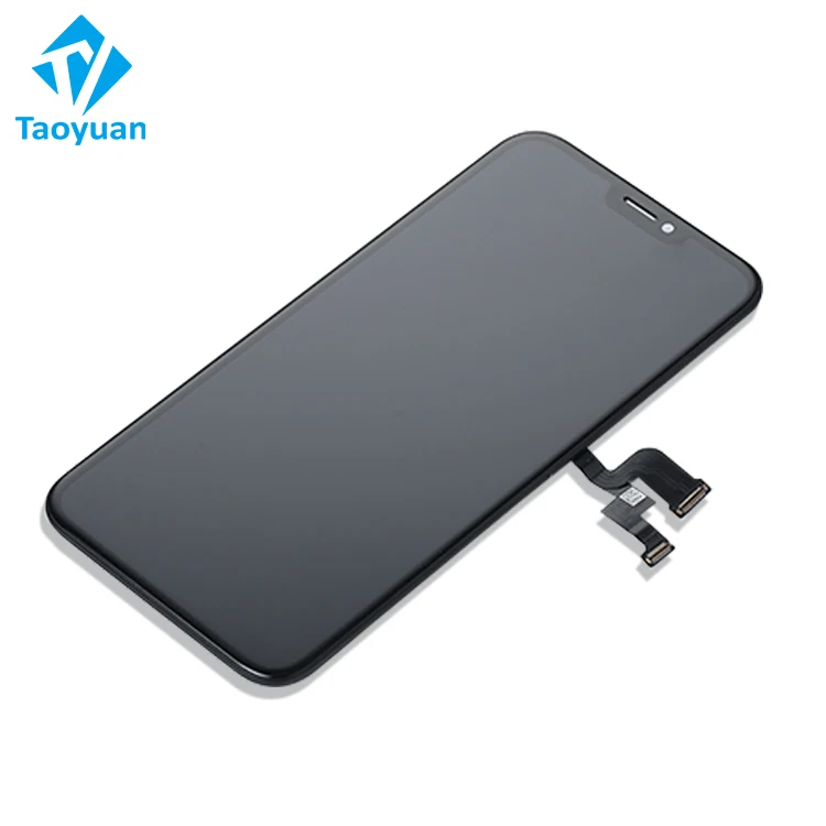 

OEM cell phone screens replacement lcd for iphone X lcd panel for iphone X display screen digitizer, Black white