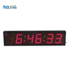 4 inch 6 digit large wall mounted LED timer