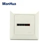 Manhua 48*48mm AC 24V CE Timing Precision 0.01 hour meter tachometer HM-1