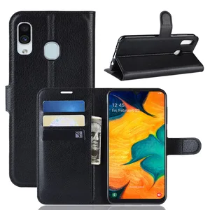 PU Leather Wallet Flip Phone Case Samsung Galaxy A30