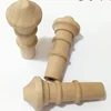 custom long painted wooden knob Natural Wooden Cabinet Drawer Cupboard Wardrobe Door Knobs Pull Handle Hardware