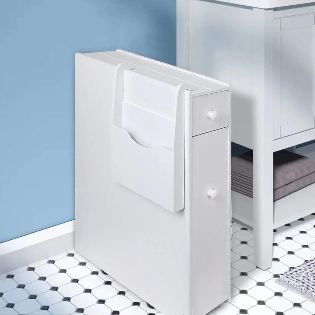 Buy Ustyle Bathroom Floor Cabinet Slim Bathroom Storage Cabinet