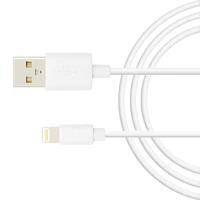 

L-CUBIC MFI certified 0.5M Original white usb charger data sync adapter cable/cord/wire for iPhone SE 6 7 8 X