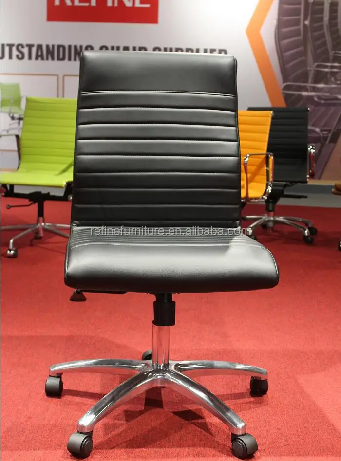 Super Comfort Medicine High Back Hospital Office Chair In Black Leather