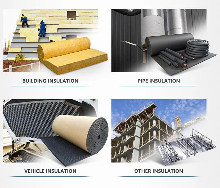 Light Weight Fiberglass Batt Insulation Thickness 150 To 180 Yellow Roll Glass Wool Batts R3.5