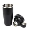750ml Stainless Steel Black Finich Cocktail Shaker For Home Or Bar