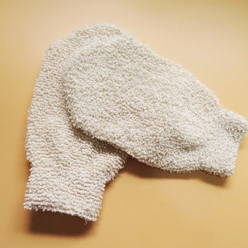 Natural Vegetable Fiber Bath Exfoliating Glove Scrubber Loofah Mitt Wash Cloths Buy Natural