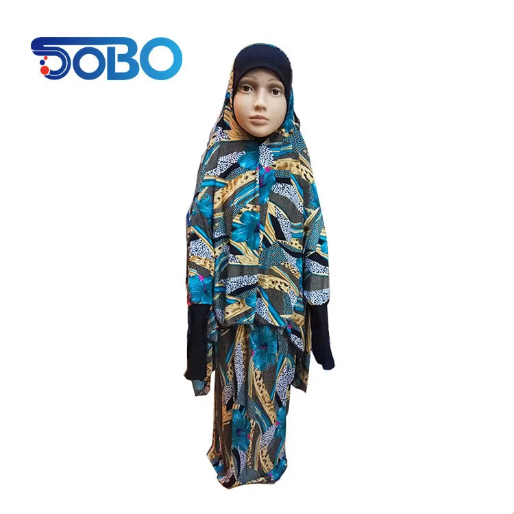 

Kids Abaya Islamic Clothing Muslim kid Children Abaya Dresses, Multiprints