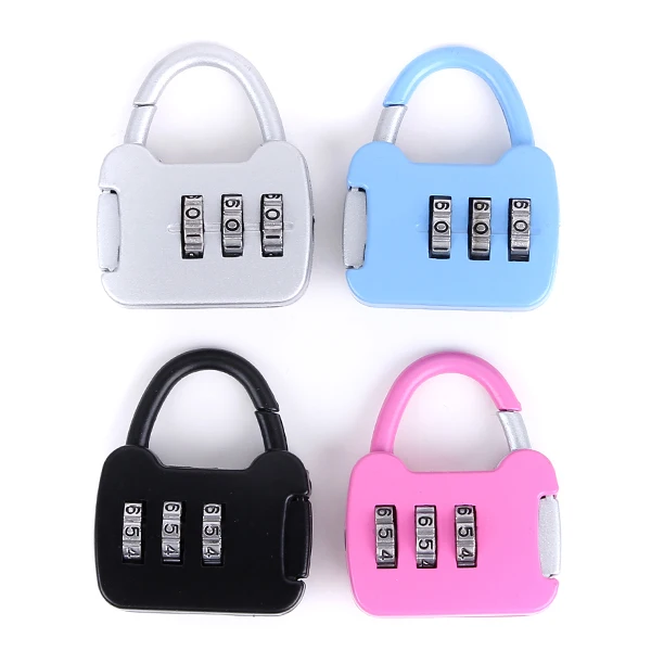 Ch13b Cartoon Cutely 3 Number Cute Luggage Locks Buy Cute Luggage