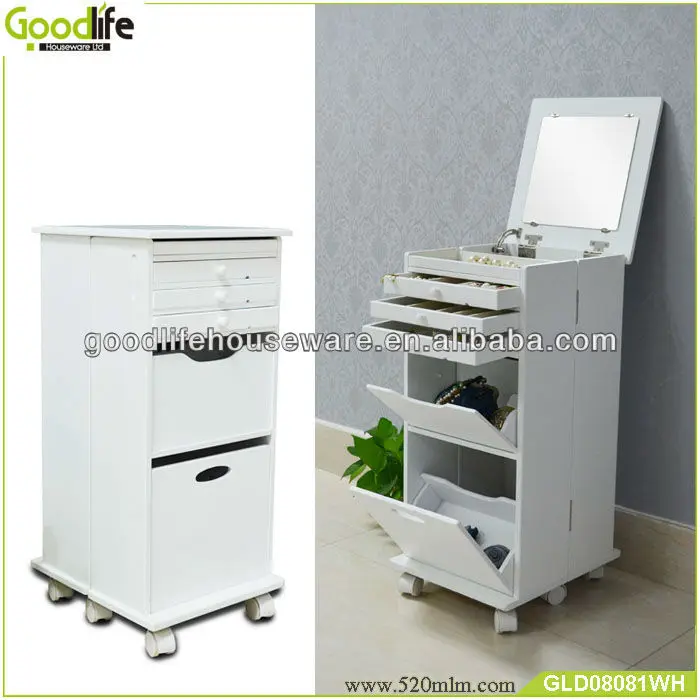 Makeup Table Professional Wooden Makeup Storage Cabinet View