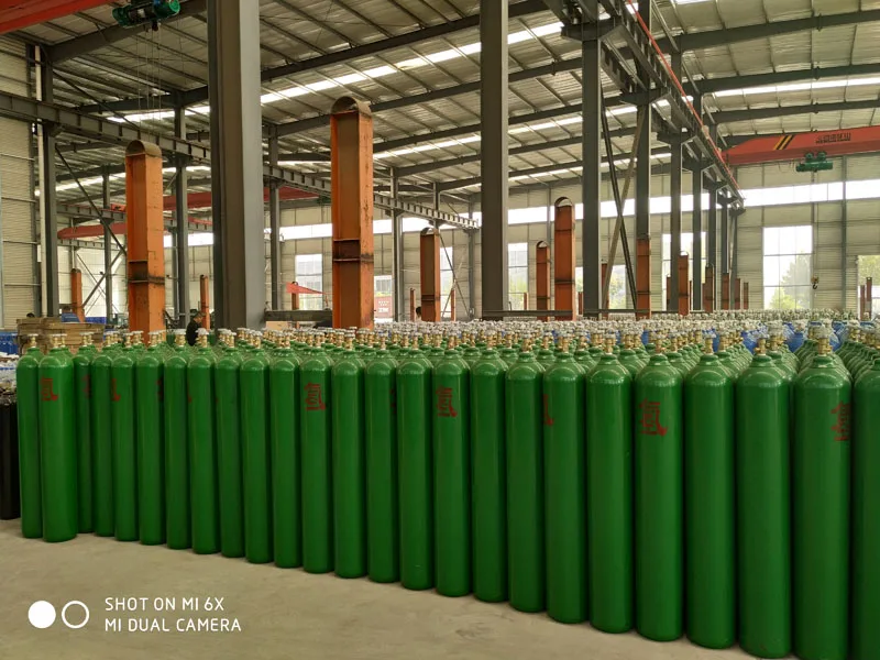 Green color hydrogen empty gas cylinder wholesale price
