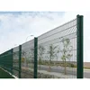 Heavy duty galvanized curved welded mesh pvc fence, wire mesh fence