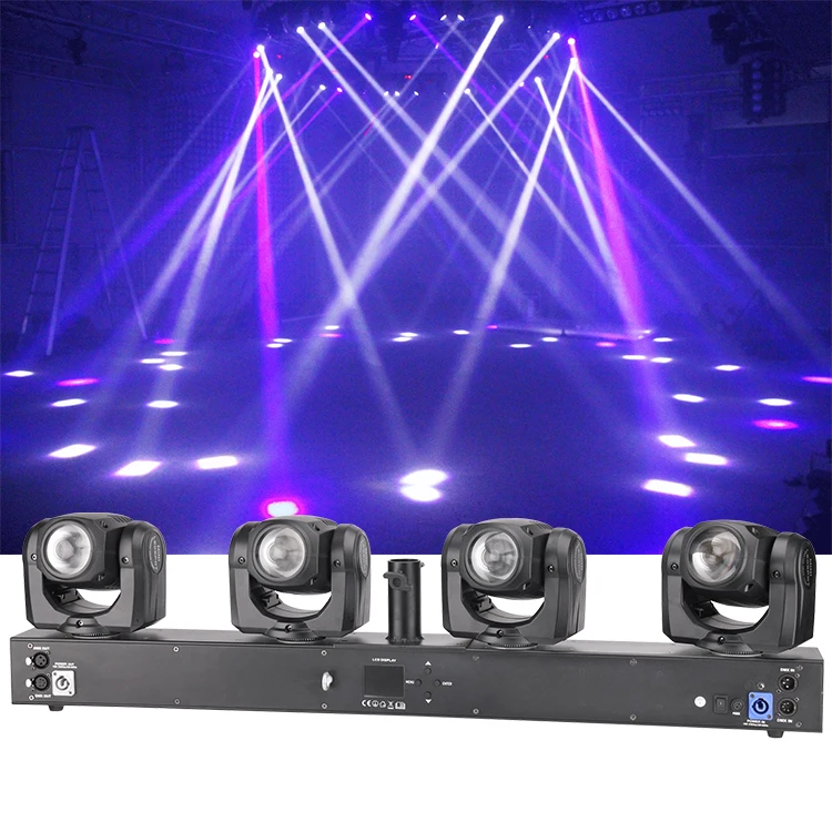 Pro Dj Disco Stage Effect Light 4 Head Rotating Lights Led Pro Dj Disco Stage Effect Light 4 Head