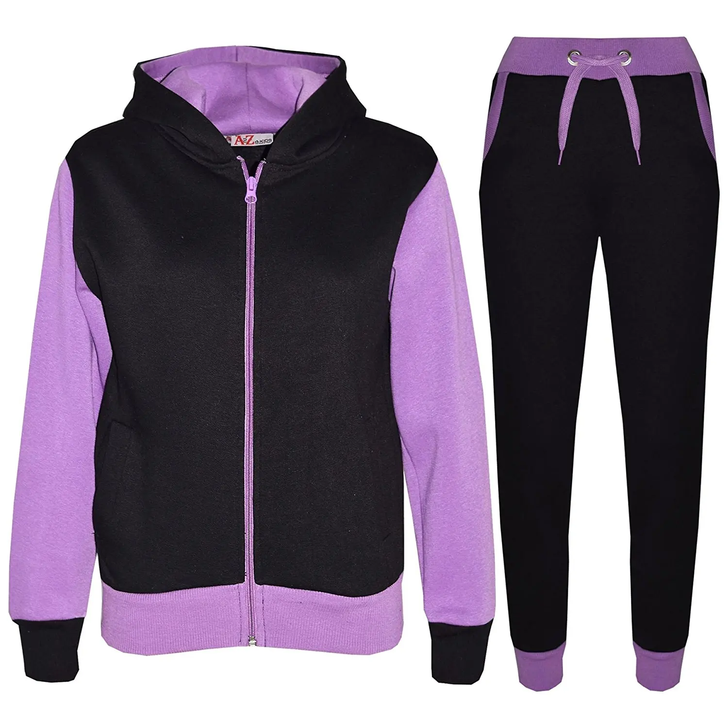 purple polo jogging suits