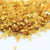 2.5mm Glitter Acrylic Star Table Confetti Gold Metallic Foil Sequins Throwing Nail Art Confetti For Wedding Party Decorations