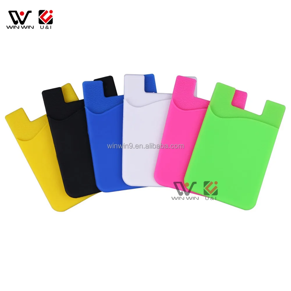 

RFID Card Holder Custom Handmade Card Holder for Mobile Card Holder, Silicone color can be ated by pms number