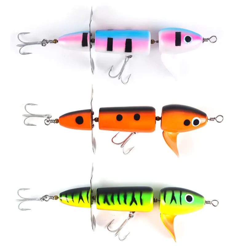 

Lurekiller Gt Popper Wood Lure 90G 22CM VMC Hooks Saltwater, 4 colors