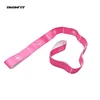 Fitness Pink Elastic Stretch Out Strap Yoga Exercise Band