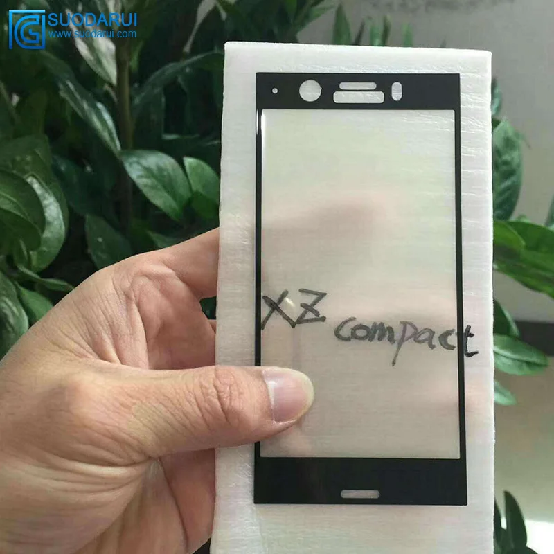 3D 9H Tempered glass Screen Protector film For Sony Xperia XZ Compact Full Cover