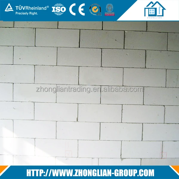 
building materials lightweight cheap waterproof exterior wall siding AAC panel 