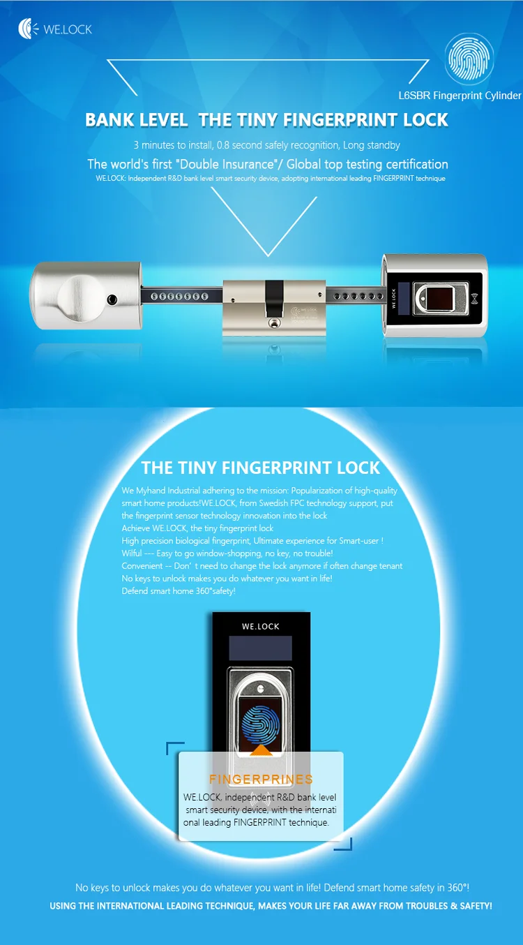 Dual Smart Door Lock Fingerprint Lock Qr Code Door Eletronic Lock Buy