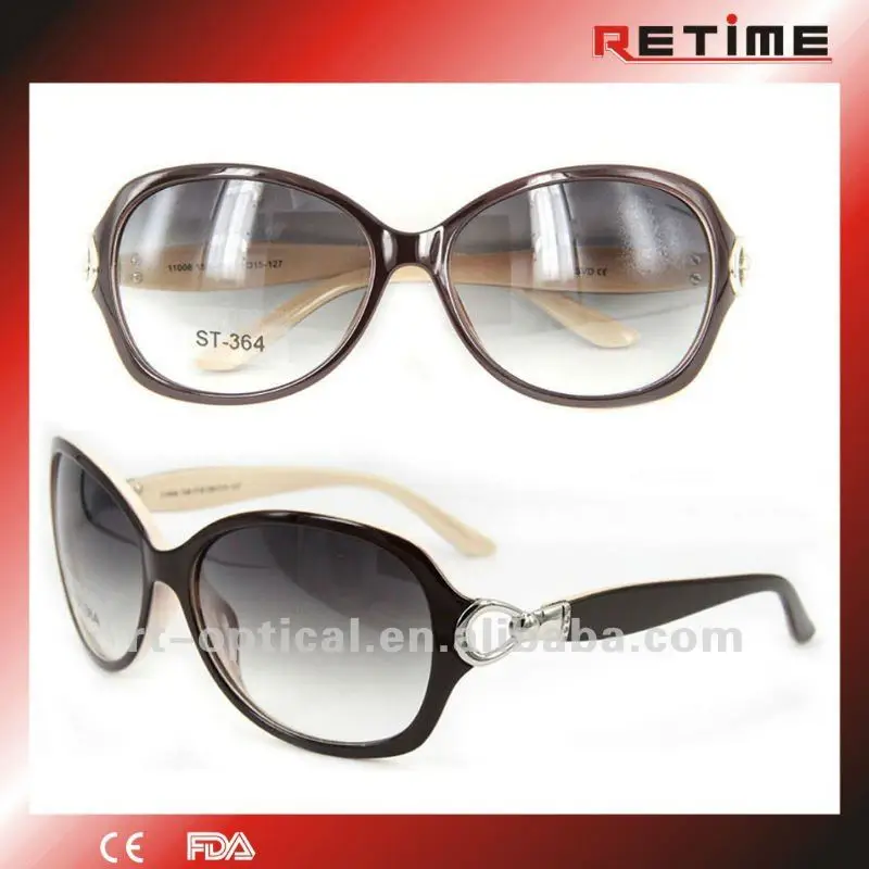 2012 new women's polarized sunglasses with daimonds(ST-364)