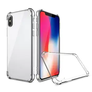 Transparent Soft TPU Bumper Case iPhone Max
