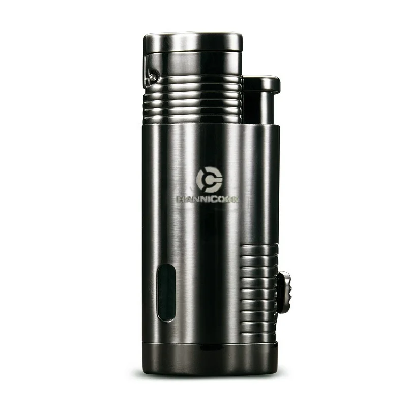 

Butane Gas Cohiba Metal Refillable Triple Torch Jet Cigar Lighter