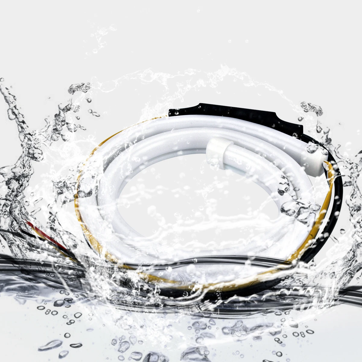 60cm Universial Flowing Daytime Running Light Flexible Soft Tube Guide