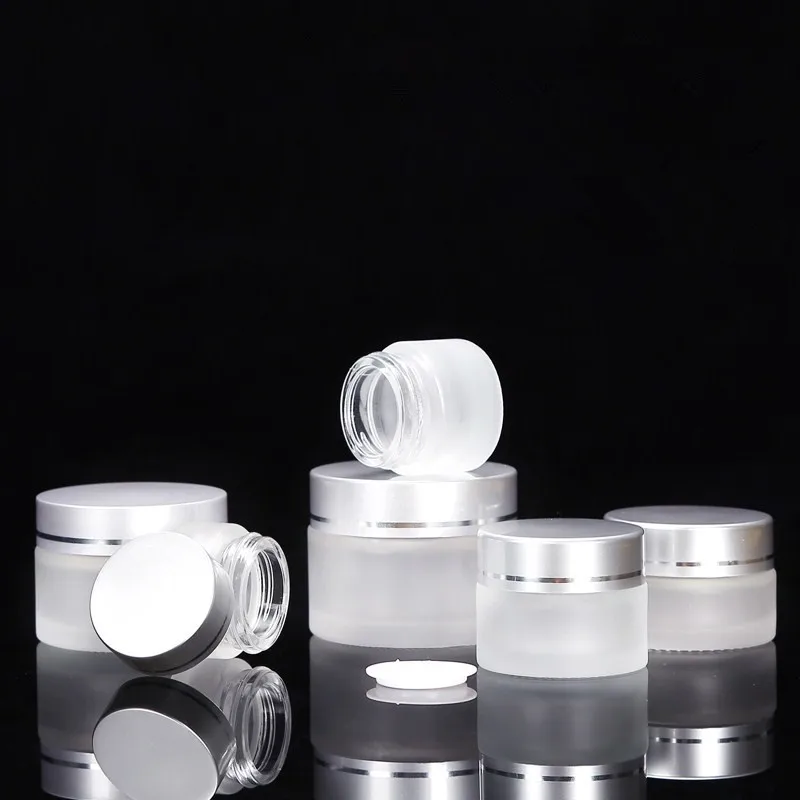 50ml Custom Luxury Cosmetic Glass Jar - Buy 50ml Custom Luxury Cosmetic ...