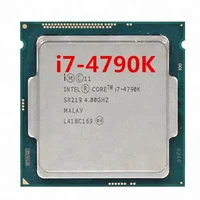 

Intel i7-4790K i7 4790K(4.0GHz/8MB /4 cores /Socket 1150/5 GT/s)Quad Core Desktop CPU