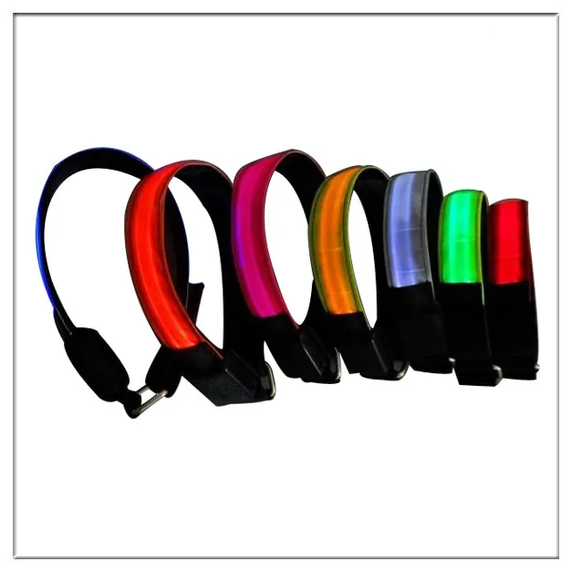 new custom promotion soccer fans products led arm band for party