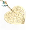 New design custom metal bookmark for gifts,gold etching bookmark metal