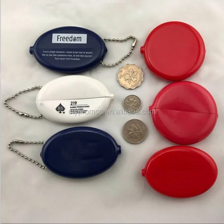 Pvc Cute Oval Squeeze Rubber Coin Purse Coin Pouch Buy Rubber Coin