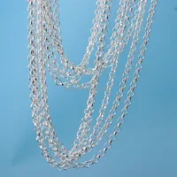 

wholesale o 925 silver chain factory oem stock for 16 18 20 22 24 26 28 30 inch