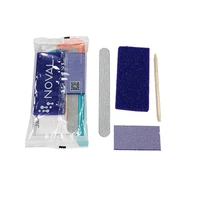 

Disposable Pedicure Manicure Set for Nail Salon Used, Including Nail File, Buffer, Pumice and Wooden Stick