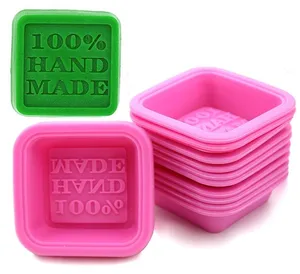 Image of Cheap Hot Selling Handmade Non-stick Silicone Soap Molds