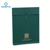 green environmental protection Hot Stamping Paper Envelopes Custom car manual holder sakanu case it binder carry case portfolio