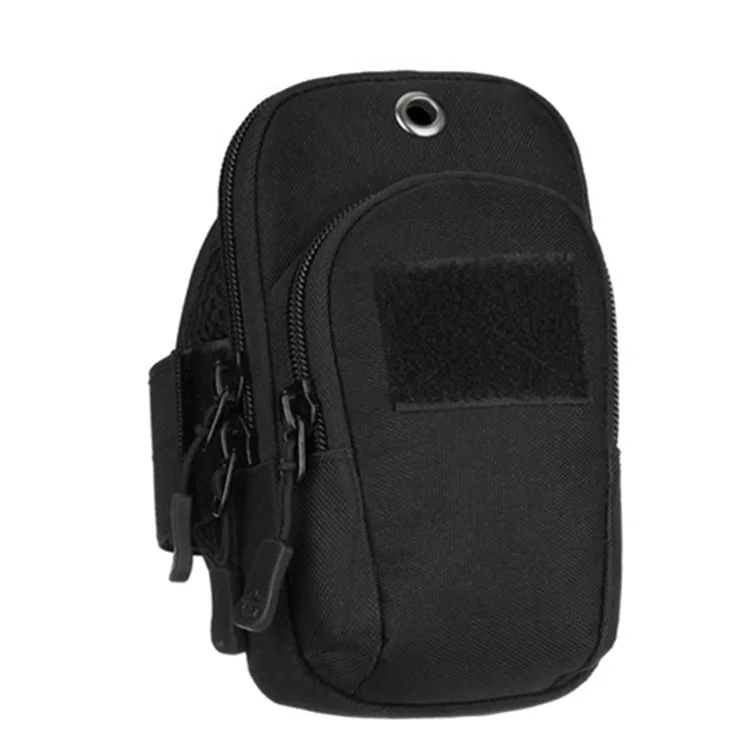 

Mobile phone arm bag with earphone hole for 5.6 inch phones, Black;wolf brown;acu camo etc